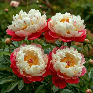 Пион Коралловый Каскад купить по цене от 490р. в интернет-магазине «Посадика» с доставкой почтой в в Нелидовое и по всей России – [изображение №1].