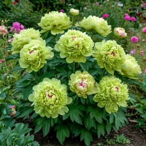 Пион Зеленые Бобы купить по цене от 610р. в интернет-магазине «Посадика» с доставкой почтой в в Нелидовое и по всей России – [изображение №1].