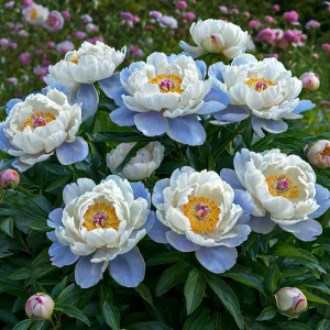 Пион Акварельный Этюд купить по цене от 806р. в интернет-магазине «Посадика» с доставкой почтой в в Нелидовое и по всей России – [изображение №1].